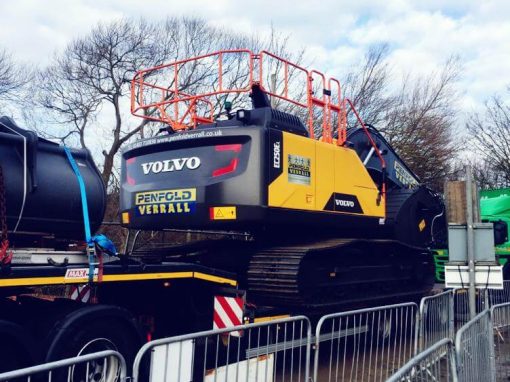New Delivery Volvo EC250!